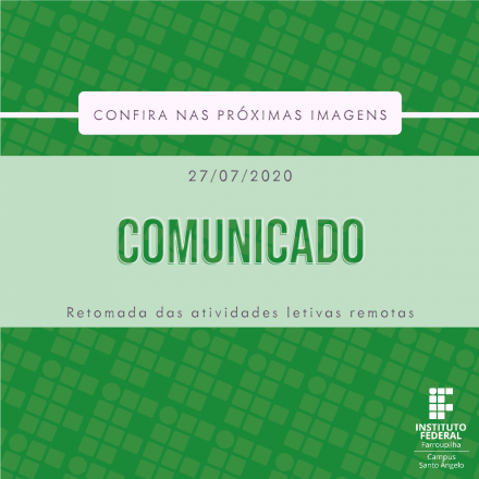 Comunicado 1