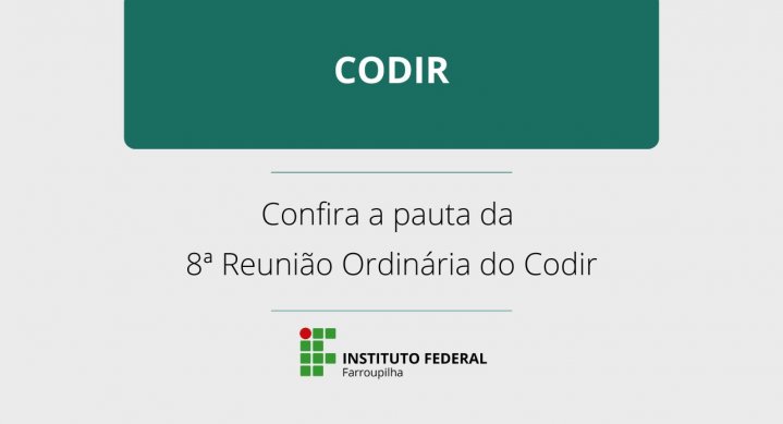 8ªreuniãocodir notícia06102023