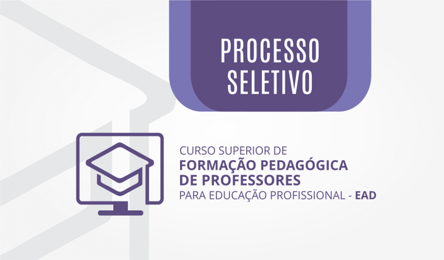 Banner noticia seleção curso formação pedagógica 2018