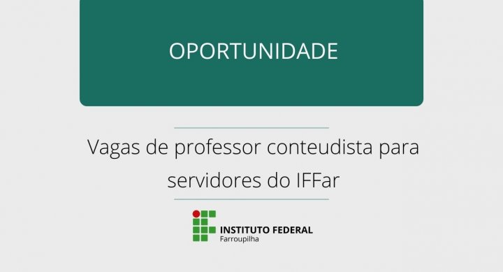 Edital Professor Conteúdista