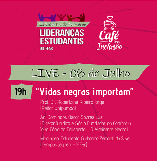 Live liderancas estudantis e cafe com inclusao 01