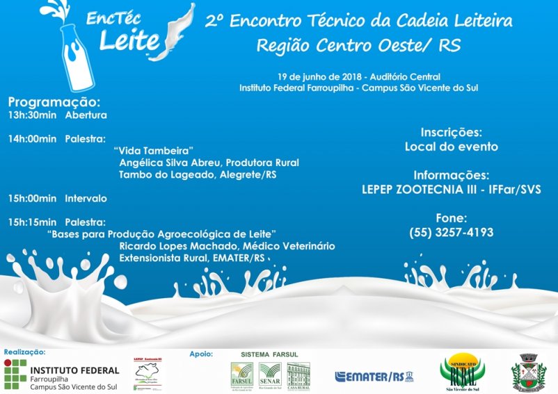 PROGRAMAÇÃO EnTec Leite 2018