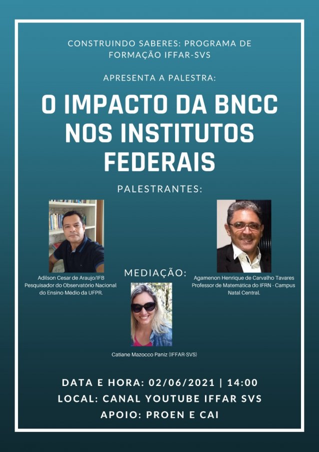 cartaz divulgação palestra 0206