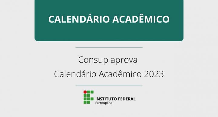 calendárioacadêmico2023 notícia09112022