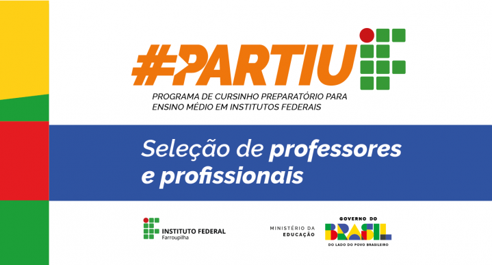 seleçãoProfissionaisPartiuIF notícia14012026