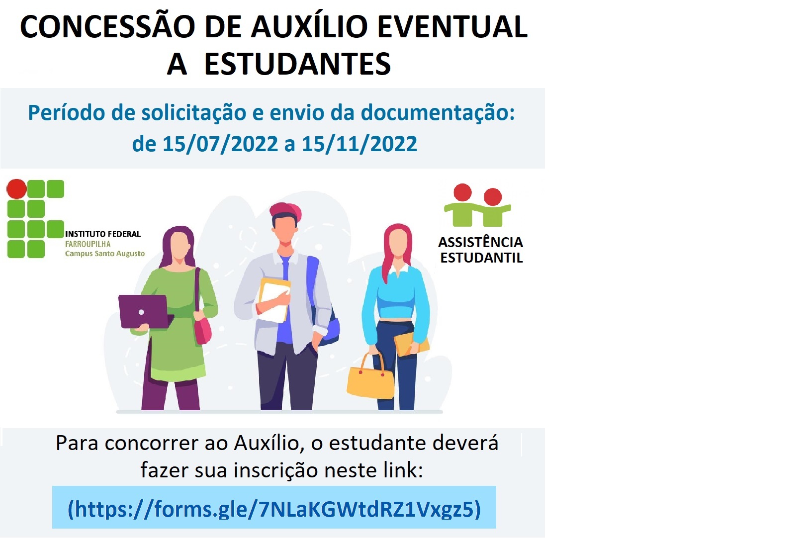 Arte auxílio eventual