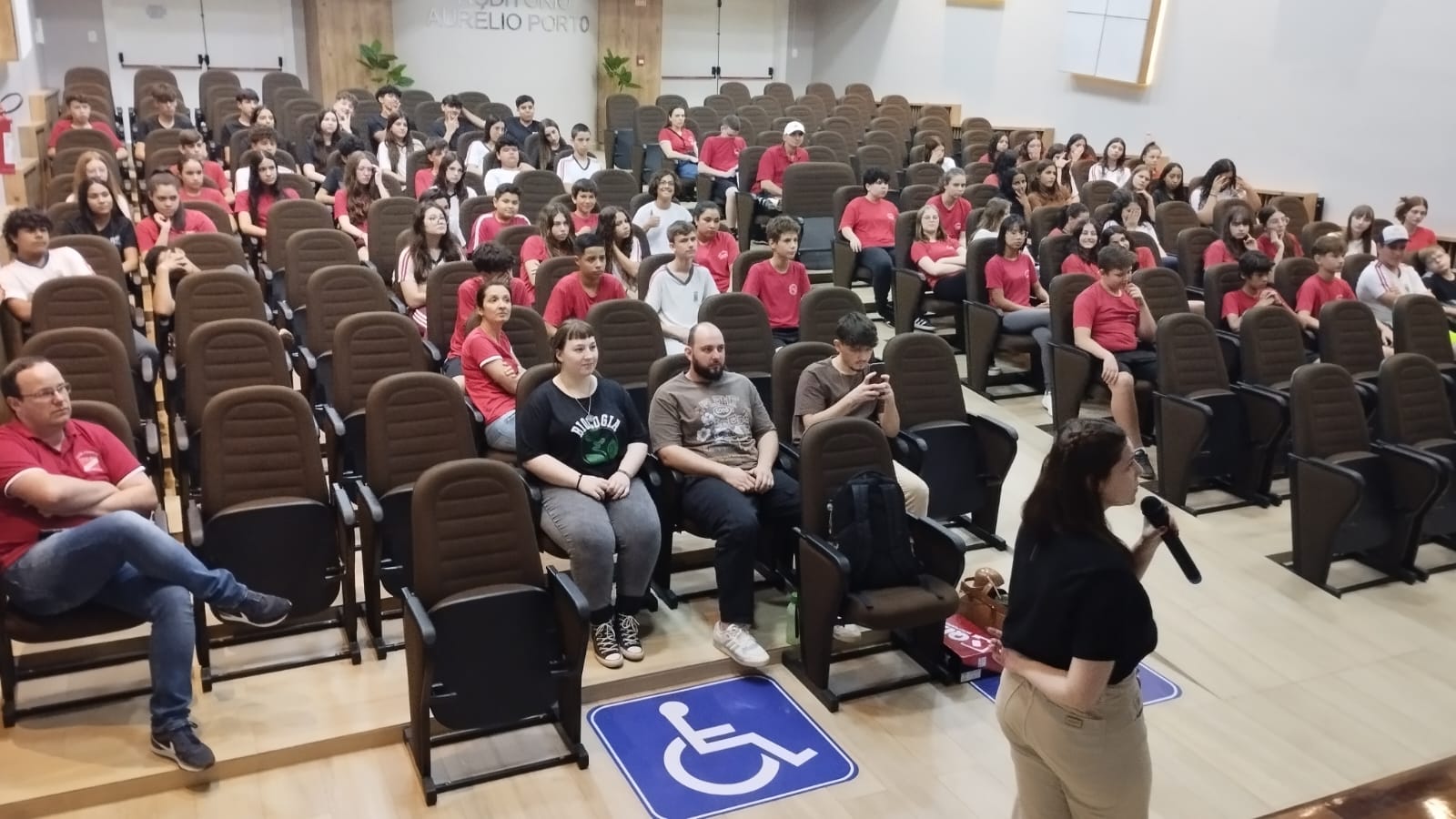 Palestra alunos Tenente Portela 11 10 2