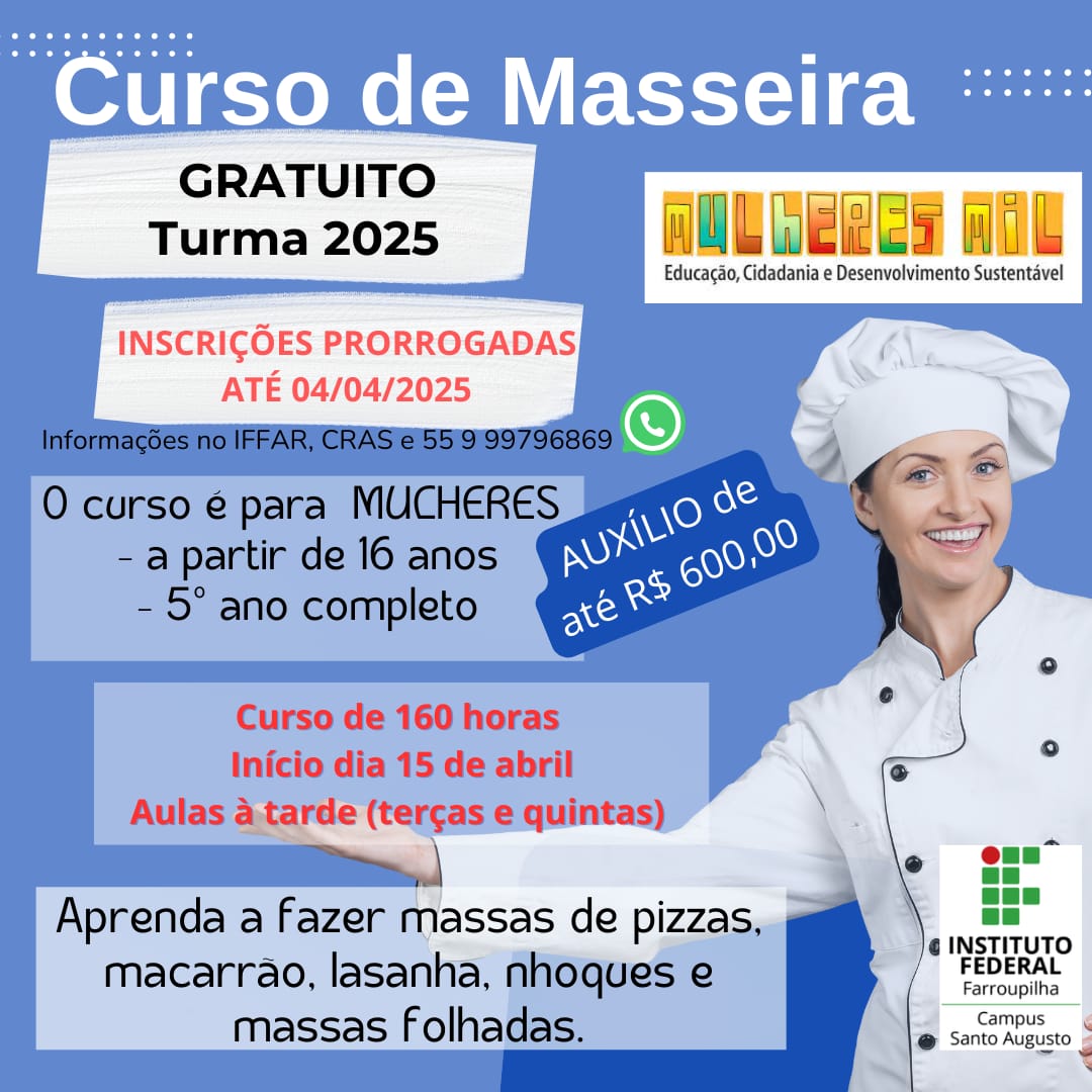 Prorrogação Mulheres Mil