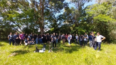 Projeto Pé realiza oficina com estudantes de Nova Ramada   