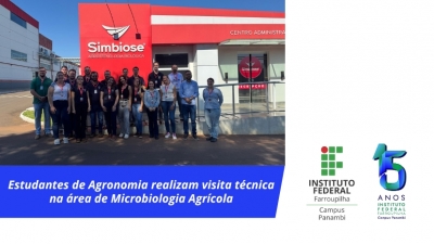 Estudantes de Agronomia realizam visita técnica na área de Microbiologia Agrícola