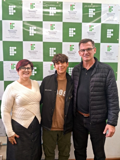 Aluno do IFFar – Campus Frederico Westphalen é selecionado para curso preparatório das Olimpíadas Internacionais de Química