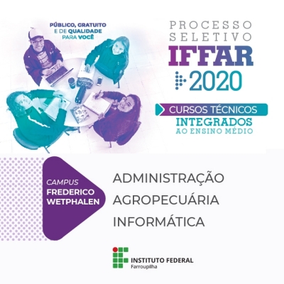 IFFar-FW recebe mais de 500 candidatos para a prova do Processo Seletivo dos Cursos Técnicos Integrados ao Ensino Médio