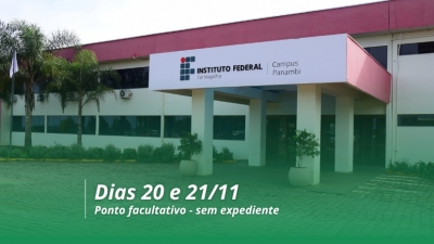 Ponto Facultativo - 20 e 21 de novembro