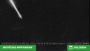 Meteoros são registrados pela estação de monitoramento astronômico do IFFar-SAN
