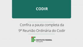 Codir realiza última reunião ordinária do ano na próxima quarta (10) 9ªreuniãocodir pautacompleta notícia04122025