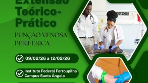 Campus Santo Ângelo abre inscrições para Curso de Extensão em Punção Venosa Periférica Campus Santo Ângelo abre inscrições para Curso de Extensão em Punção Venosa…