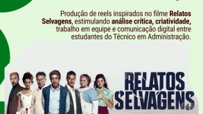 Turma 32 do Técnico em Administração reinterpreta “Relatos Selvagens” em reels criativos Criatividade Turma 32 do Técnico em Administração reinterpreta “Relatos Selvagens” em reels…